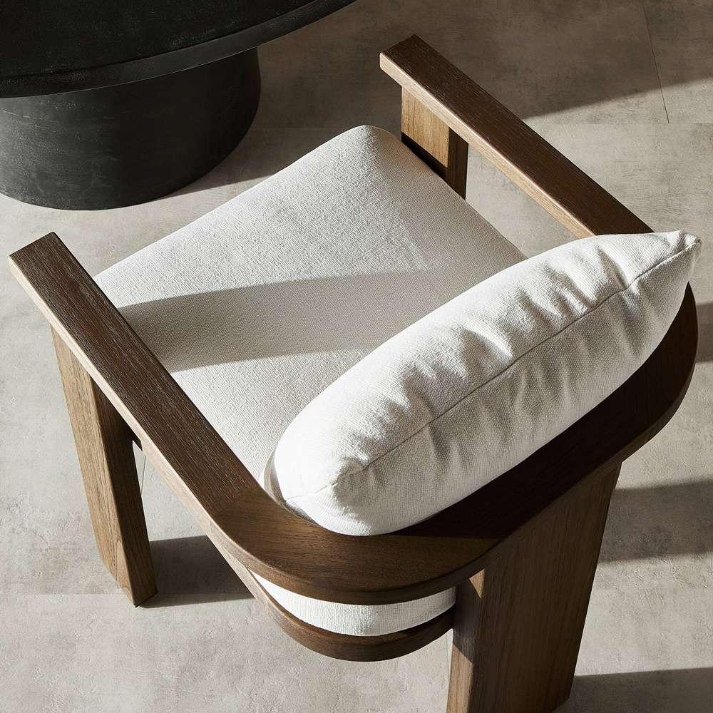 Four Hands - Tahana Outdoor Dining Armchair - Alessi Linen - 240641-001 veiw 8