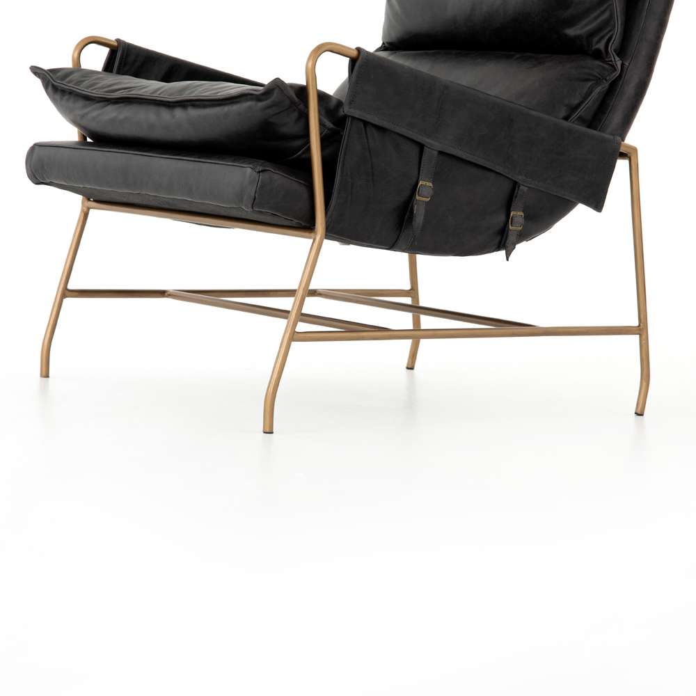 Four Hands - Taryn Chair - Sonoma Black - 106096-009 veiw 3