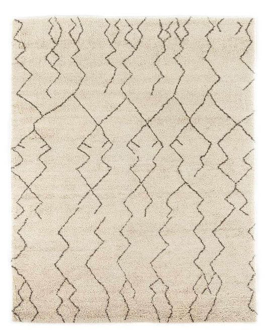 Four Hands - Taza Moroccan Hand - Knotted Rug - Taza - 8x10 - 230616-001 veiw 1