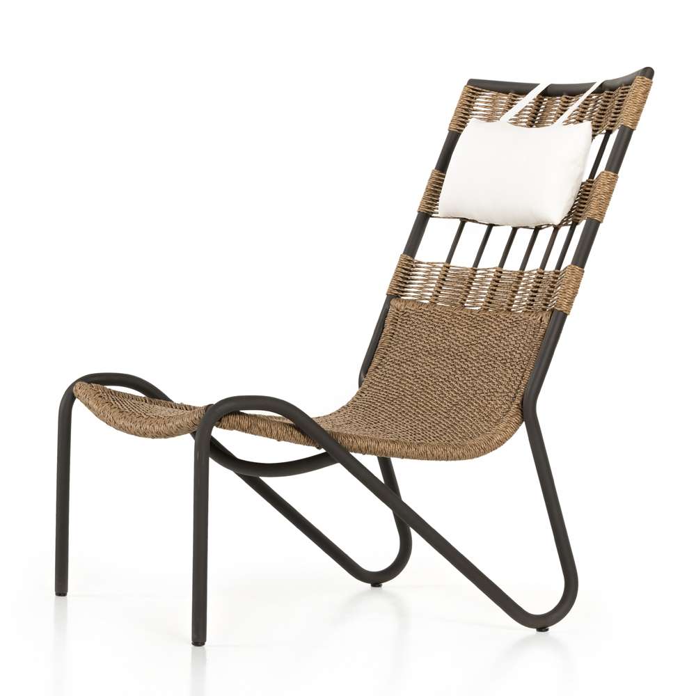 Four Hands - Tegan Outdoor Chair - Faux Dark Hyacinth - 226880-002 veiw 3