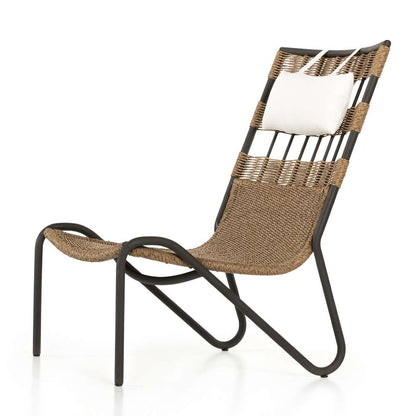 Four Hands - Tegan Outdoor Chair - Faux Dark Hyacinth - 226880-002 veiw 3