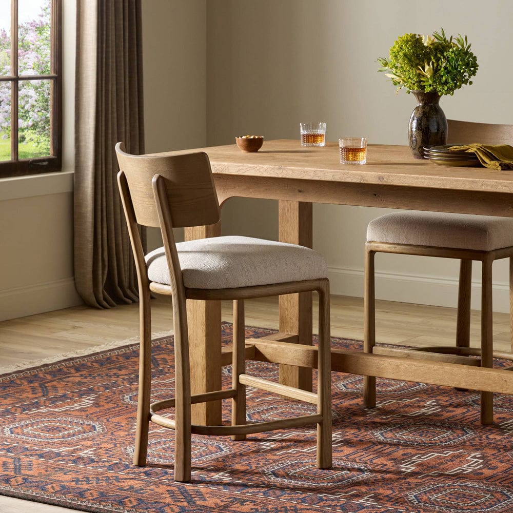 Four Hands - Terrance Counter Stool - Thames Cream - 245971-005 view 4