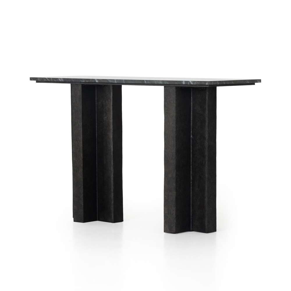 Four Hands - Terrell Console Table - Black Marble - 226799-002 veiw 1