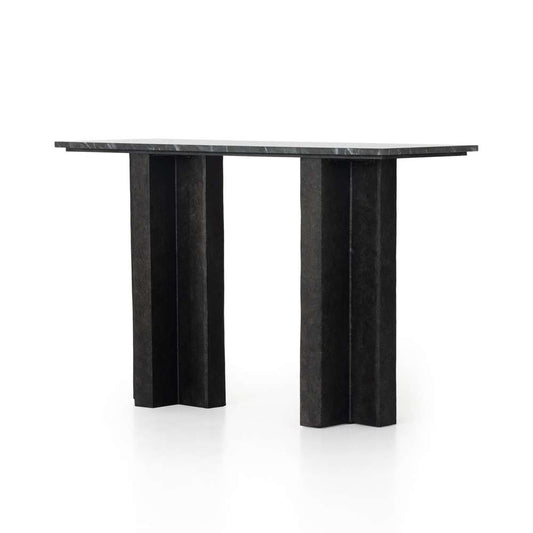 Four Hands - Terrell Console Table - Black Marble - 226799-002 veiw 1
