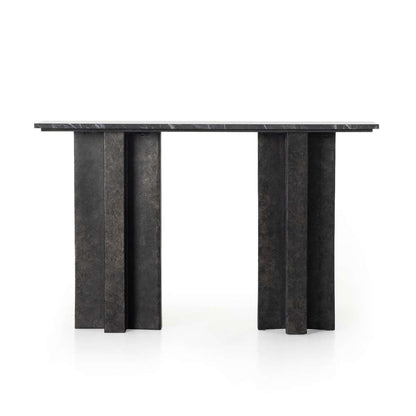 Four Hands - Terrell Console Table - Black Marble - 226799-002 veiw 2