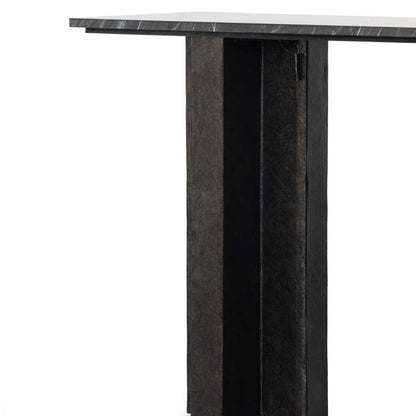 Four Hands - Terrell Console Table - Black Marble - 226799-002 veiw 9