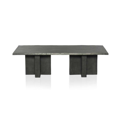 Four Hands - Terrell Outdoor Coffee Table - Aged Grey - 234216-001 veiw 2
