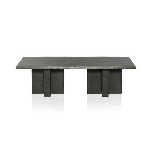 Four Hands - Terrell Outdoor Coffee Table - Aged Grey - 234216-001 veiw 2