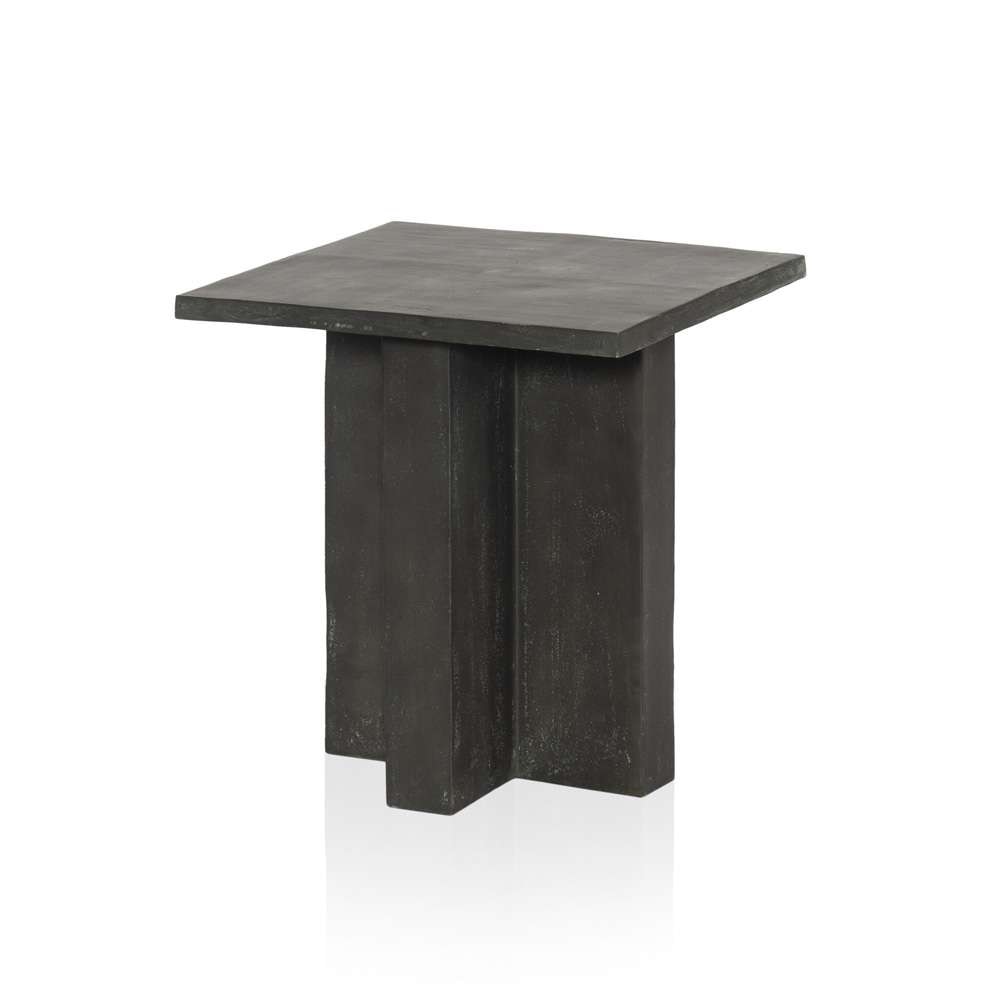 Four Hands - Terrell Outdoor End Table - Aged Grey - 234524-001 veiw 1