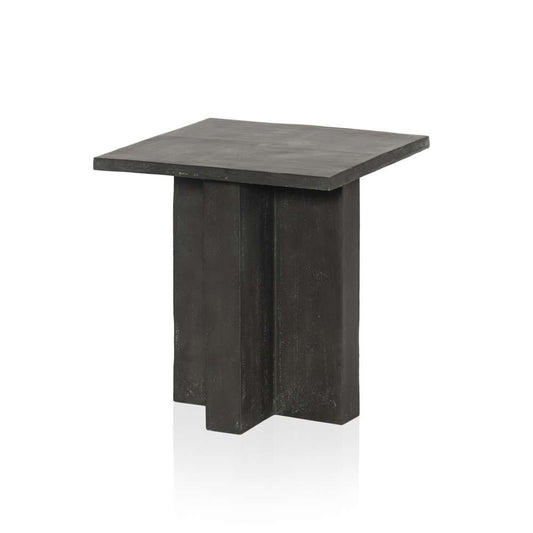 Four Hands - Terrell Outdoor End Table - Aged Grey - 234524-001 veiw 1