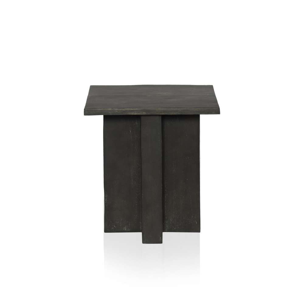 Four Hands - Terrell Outdoor End Table - Aged Grey - 234524-001 veiw 2