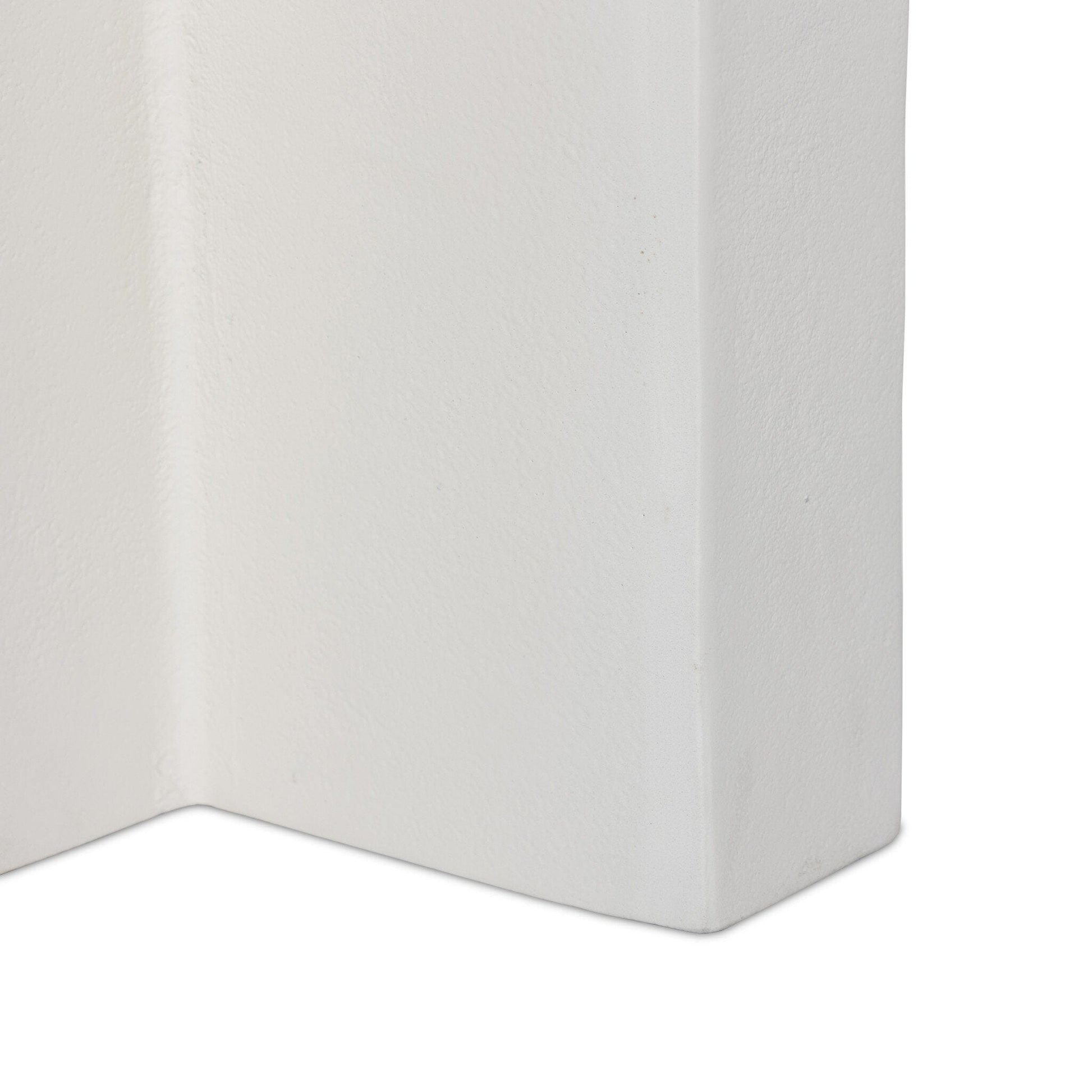Four Hands - Terrell Outdoor End Table - Matte White Cast Aluminum - 234524-003 view 6