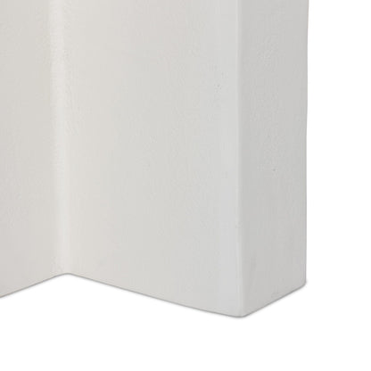 Four Hands - Terrell Outdoor End Table - Matte White Cast Aluminum - 234524-003 view 6