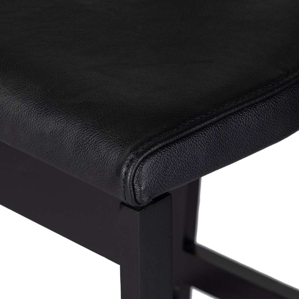 Four Hands - Tex Counter Stool - Black Leather - 225104-003 veiw 9