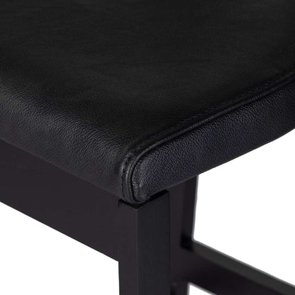 Four Hands - Tex Counter Stool - Black Leather - 225104-003 veiw 9