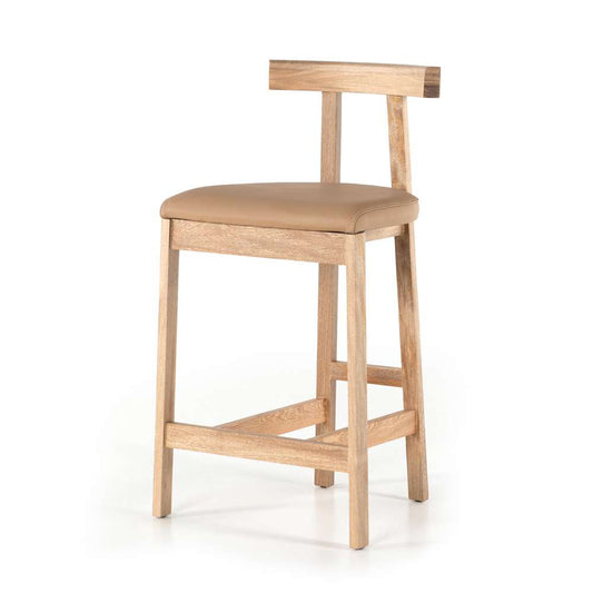 Four Hands - Tex Stool - Natural Rosa Morada - Counter - 225104-001 veiw 1