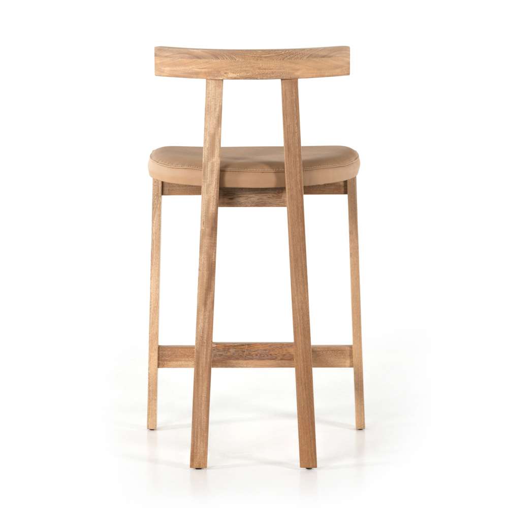 Four Hands - Tex Stool - Natural Rosa Morada - Counter - 225104-001 veiw 2