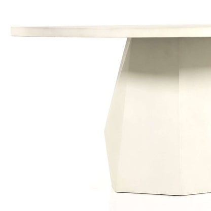 Four Hands - Thayer Bowman Outdoor Dining Table-60-White -105446-006 veiw 10