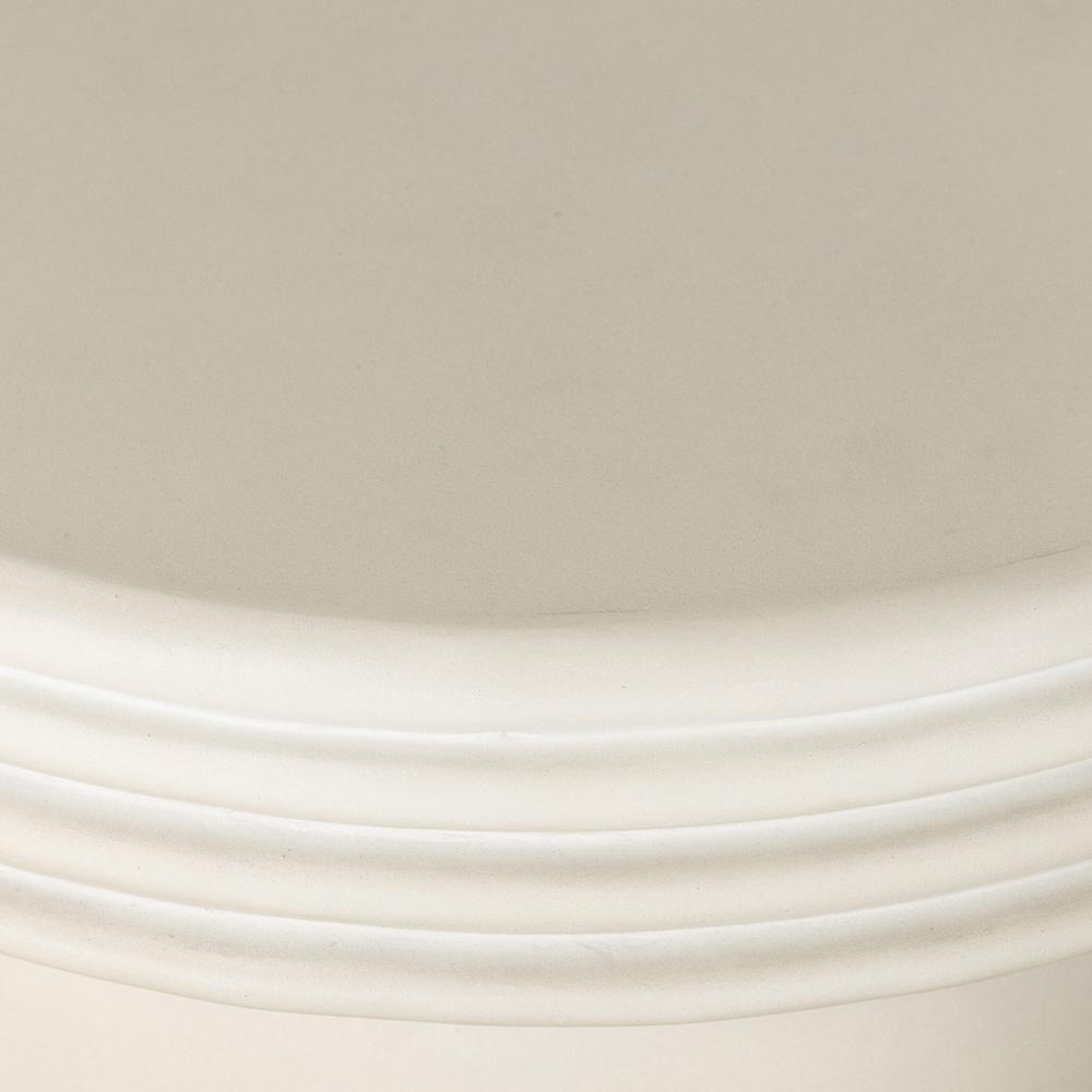 Four Hands - Thayer - Grecia Outdoor End Table - White Concrete - 229240-001 veiw 5