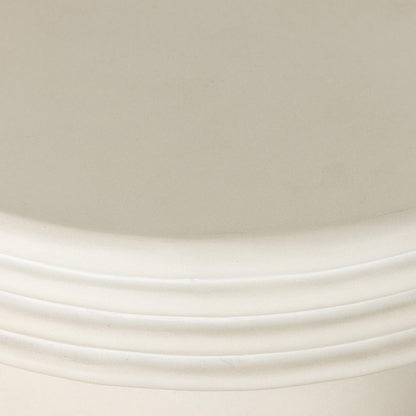 Four Hands - Thayer - Grecia Outdoor End Table - White Concrete - 229240-001 veiw 5