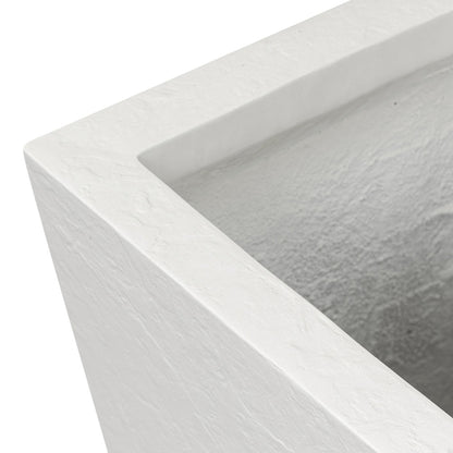 Four Hands - Thayer - Koto Planter - Textured White Concrete - 240489-002_CLOSEOUT view 5