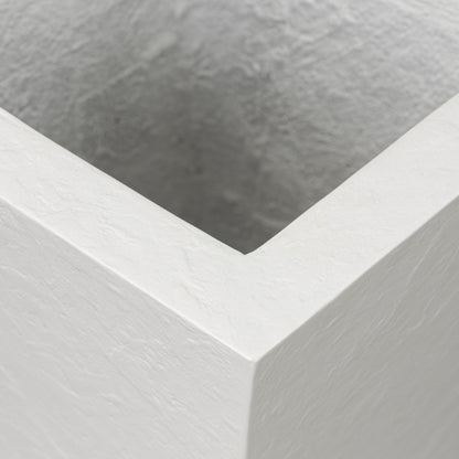 Four Hands - Thayer - Koto Planter - Textured White Concrete - 240489-002_CLOSEOUT view 7