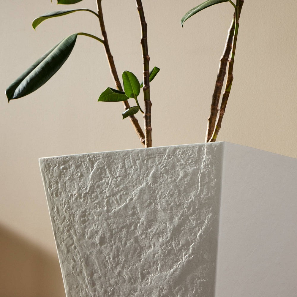 Four Hands - Thayer - Koto Planter - Textured White Concrete - 240489-002_CLOSEOUT view 9