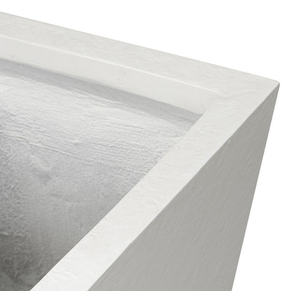 Four Hands - Thayer - Koto Planter - Textured White Concrete - 240491-002_CLOSEOUT view 5