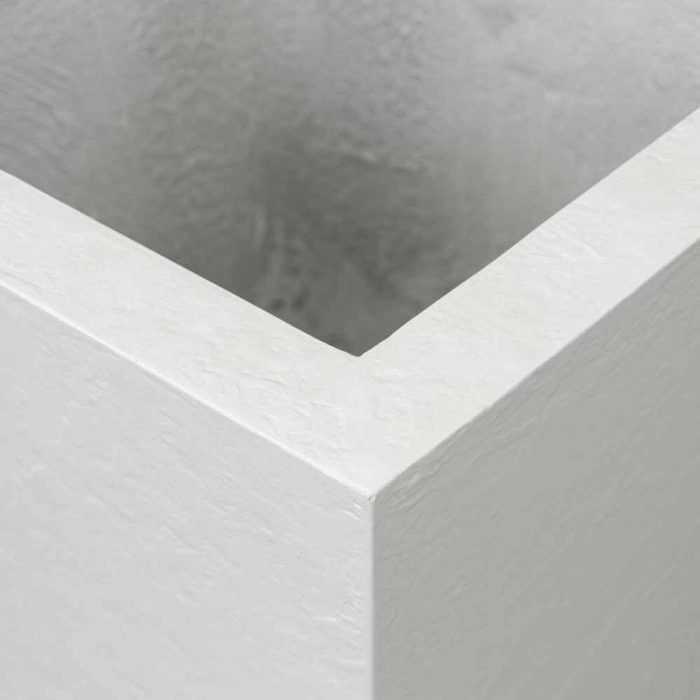 Four Hands - Thayer - Koto Planter - Textured White Concrete - 240491-002_CLOSEOUT view 7