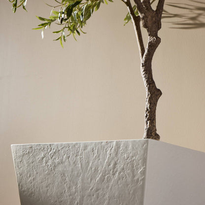 Four Hands - Thayer - Koto Planter - Textured White Concrete - 240491-002_CLOSEOUT view 10