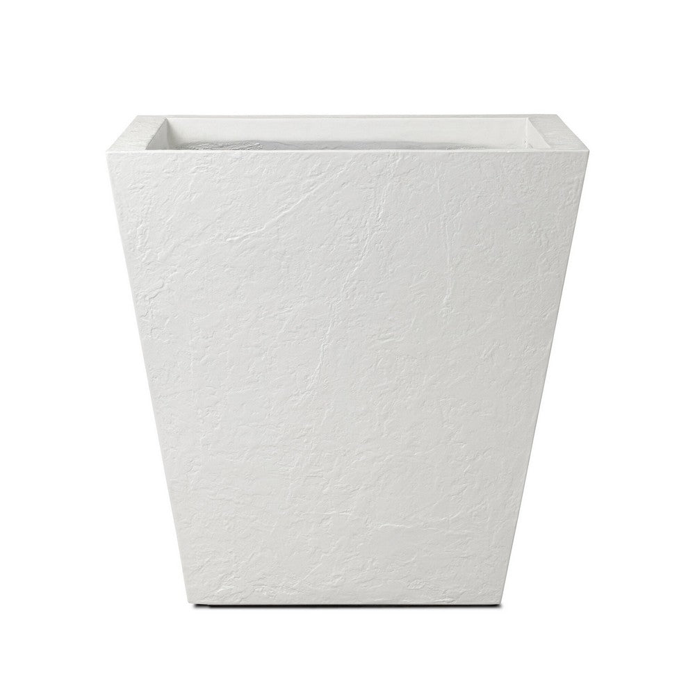 Four Hands - Thayer - Koto Planter - Textured White Concrete - 240493-002_CLOSEOUT view 2