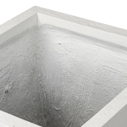 Four Hands - Thayer - Koto Planter - Textured White Concrete - 240493-002_CLOSEOUT view 4