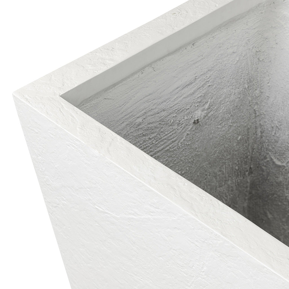 Four Hands - Thayer - Koto Planter - Textured White Concrete - 240493-002_CLOSEOUT view 5
