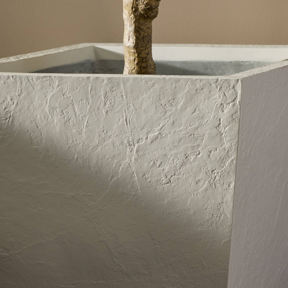 Four Hands - Thayer - Koto Planter - Textured White Concrete - 240493-002_CLOSEOUT view 9