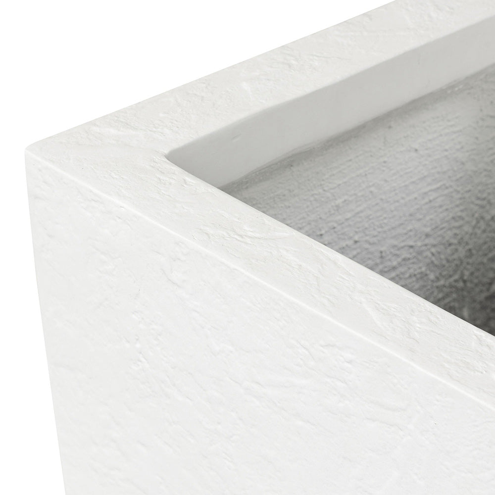 Four Hands - Thayer - Koto Planter - Textured White Concrete - 240495-002_CLOSEOUT view 9