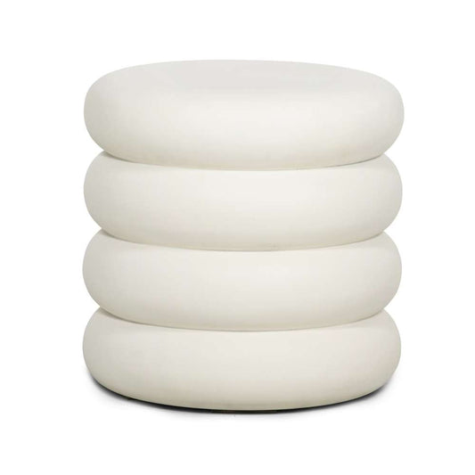 Four Hands - Thayer - West End Table-Ivory Clay - 226644-001 veiw 1