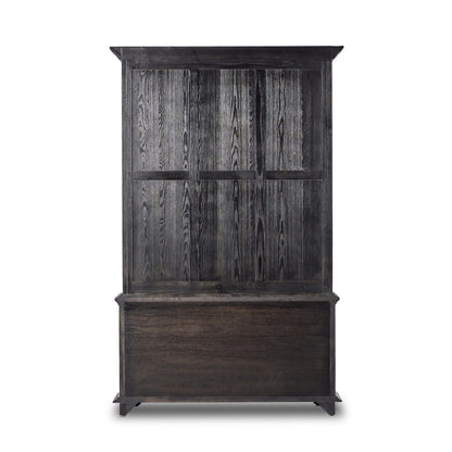 Four Hands - The "You Will Need A Lot Of Hinges" Cabinet - Distressed Burnt Black - 238292-001 view 6