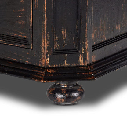 Four Hands - The "You Will Need A Lot Of Hinges" Cabinet - Distressed Burnt Black - 238292-001 view 7
