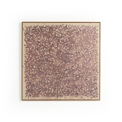 Four Hands - They Cling To The Rock No.6 by Tyler Guinn - Vertical Grain White Oak Floater - 240149-001 view 1