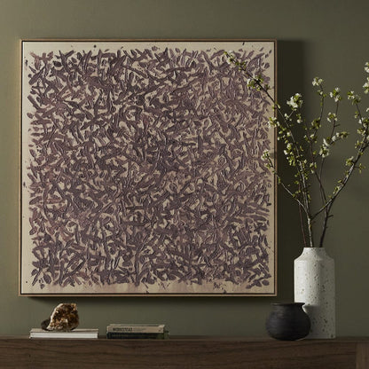 Four Hands - They Cling To The Rock No.6 by Tyler Guinn - Vertical Grain White Oak Floater - 240149-001 view 3