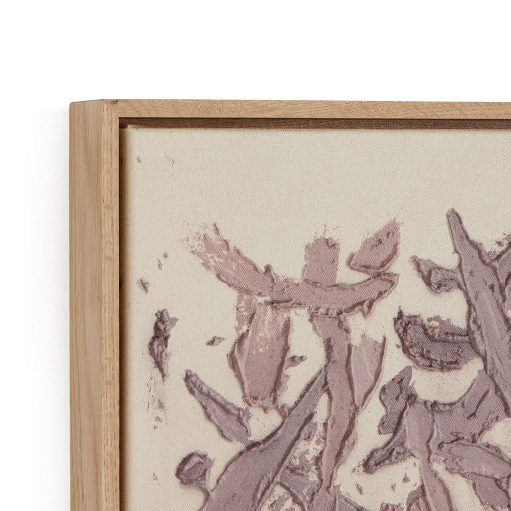 Four Hands - They Cling To The Rock No.6 by Tyler Guinn - Vertical Grain White Oak Floater - 240149-001 view 5