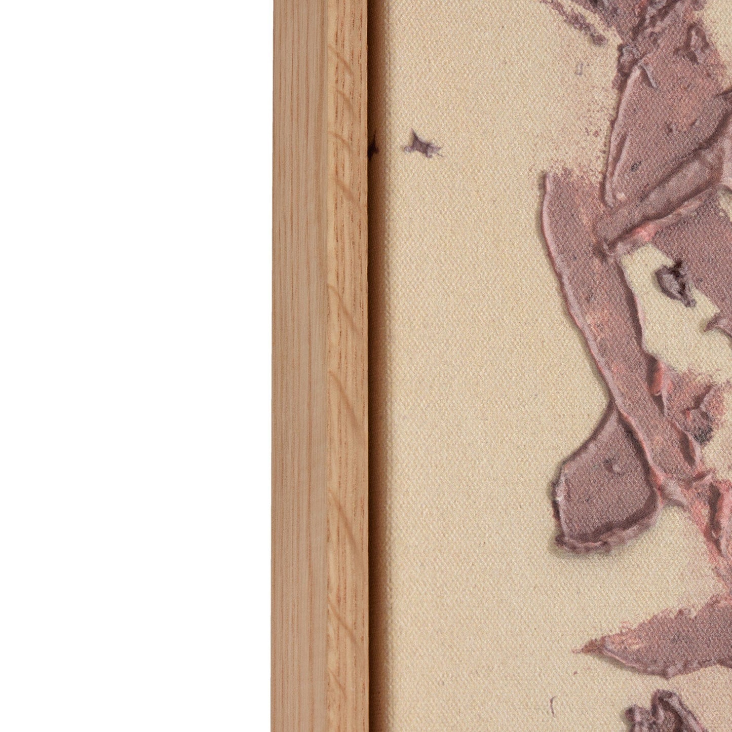 Four Hands - They Cling To The Rock No.6 by Tyler Guinn - Vertical Grain White Oak Floater - 240149-001 view 6