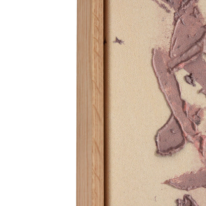 Four Hands - They Cling To The Rock No.6 by Tyler Guinn - Vertical Grain White Oak Floater - 240149-001 view 6