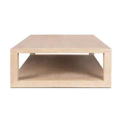 Four Hands - Thomas Coffee Table - Bleached Oak Solid - 234301-006 veiw 3