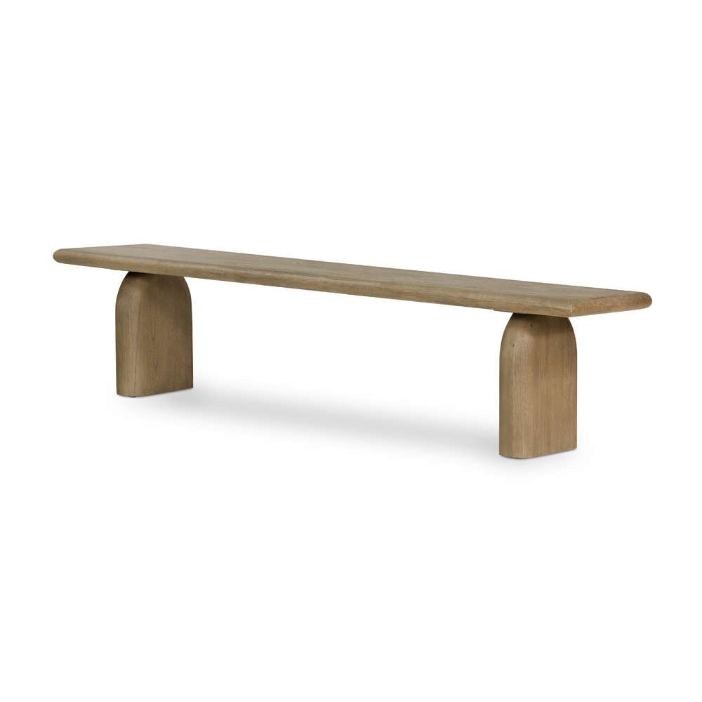 Four Hands - Thompson - Sorrento 81in Dining Bench-Aged Drift - 233486-001 veiw 1