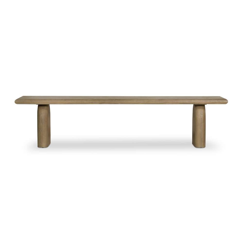 Four Hands - Thompson - Sorrento 81in Dining Bench-Aged Drift - 233486-001 veiw 7
