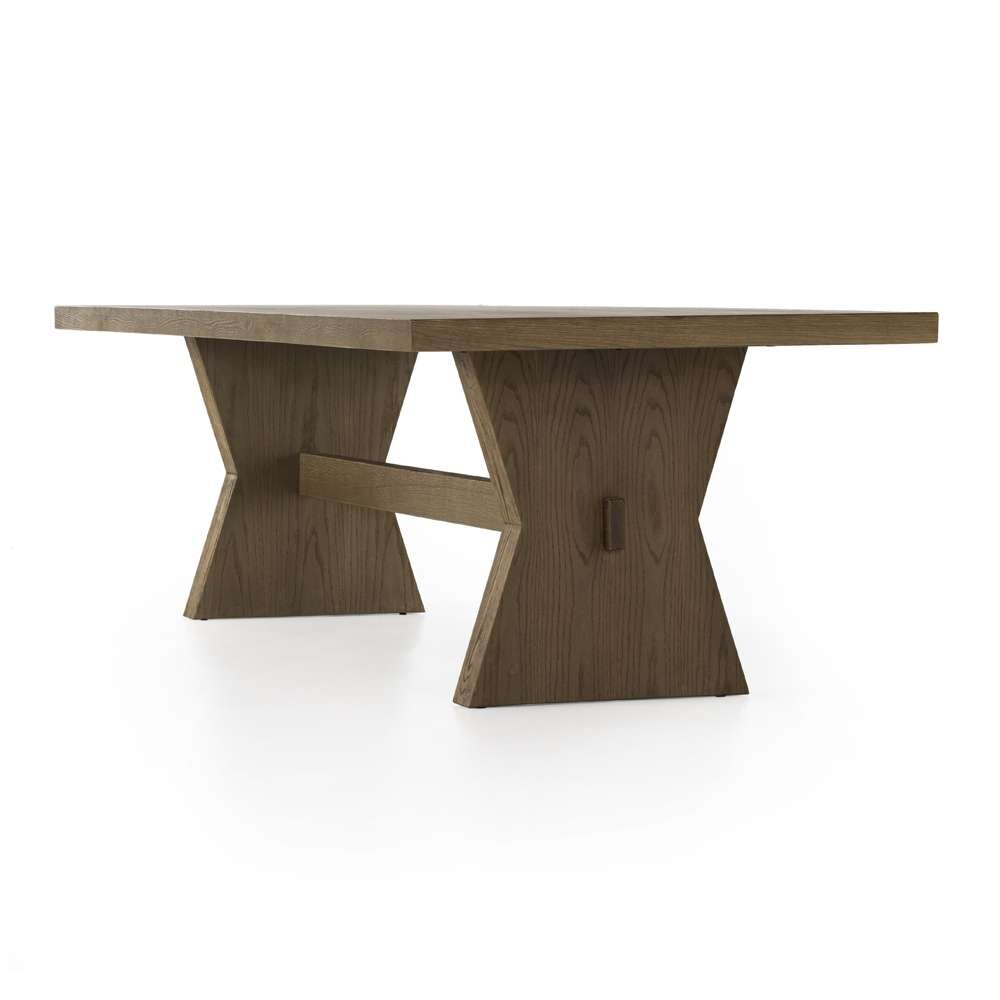 Four Hands - Tia Dining Table 108in - Drifted Oak Solid - 229578-001 veiw 2