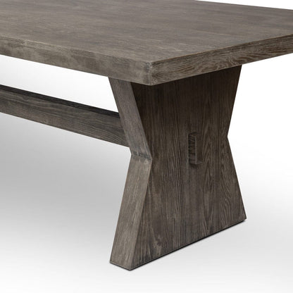 Four Hands - Tia Dining Table - Black Burnt Oak - 229578-003 view 4