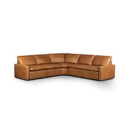Four Hands - Tillery L-Shaped Power Recliner 5-Piece Sectional - Sonoma Butterscotch - 238976-001 veiw 1