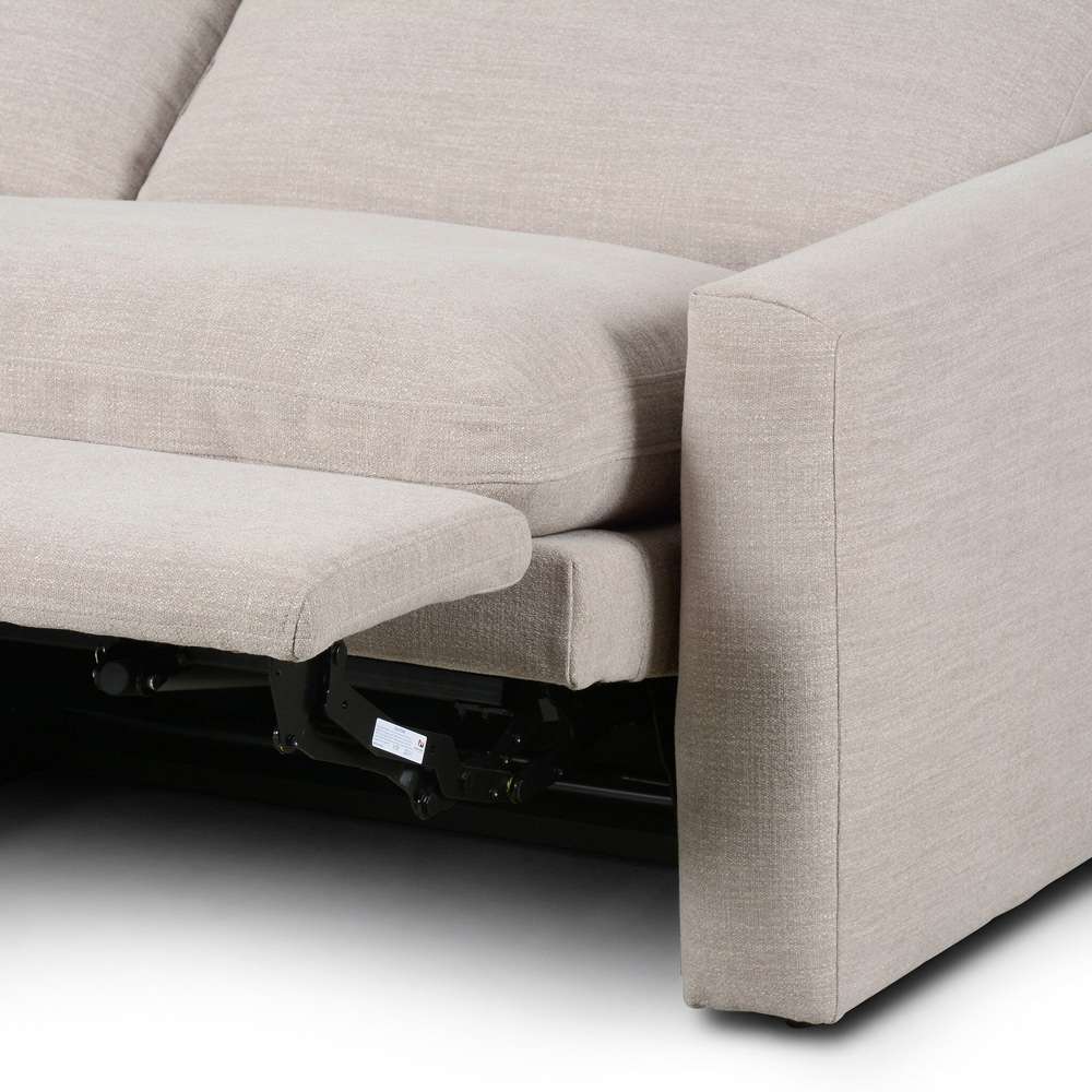 Four Hands - Tillery Power Recliner 2-Piece Sectional - Laken Stone - 238974-003 veiw 7